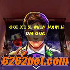 quả xổ số miền nam hôm qua