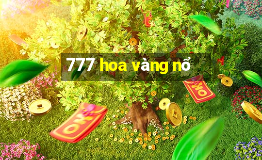 777 hoa vàng nổ