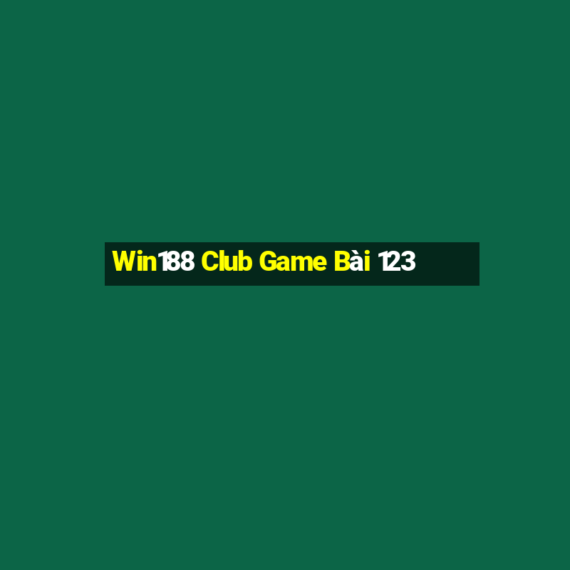 Win188 Club Game Bài 123