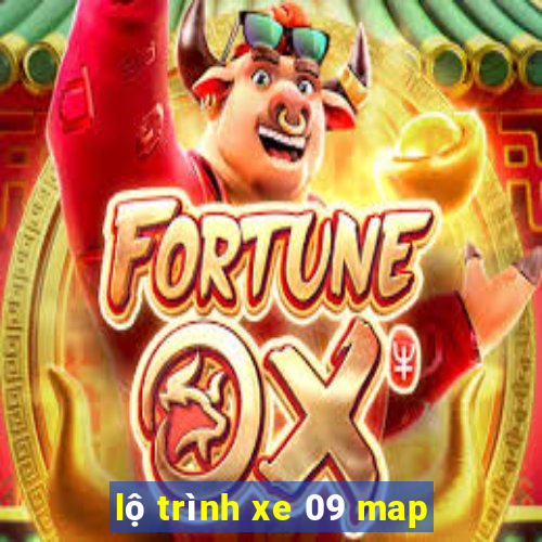 lộ trình xe 09 map