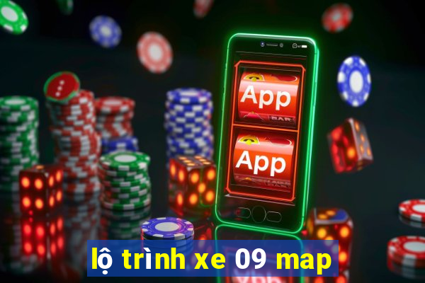 lộ trình xe 09 map