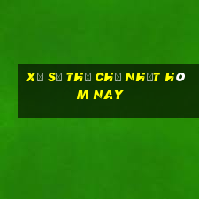 xổ số thứ chủ nhật hôm nay