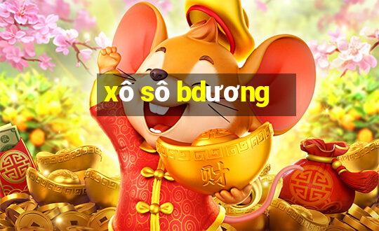 xô sô bdương