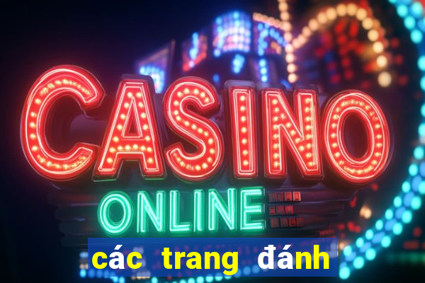 các trang đánh bạc online