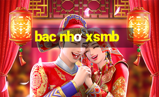 bac nhơ xsmb