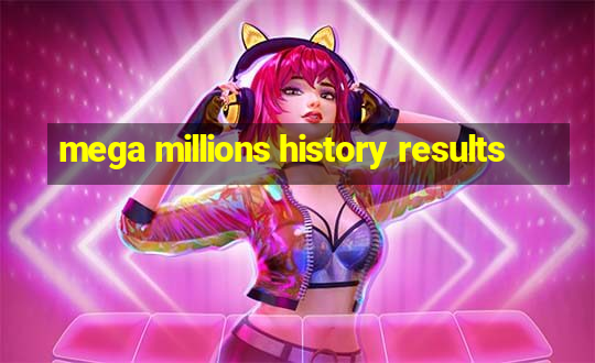 mega millions history results