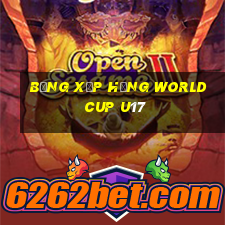 bảng xếp hạng world cup u17