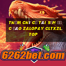 thậm chí cả tài sản độc đáo zalopay cltxzl.top