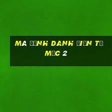 mã định danh điện tử mức 2