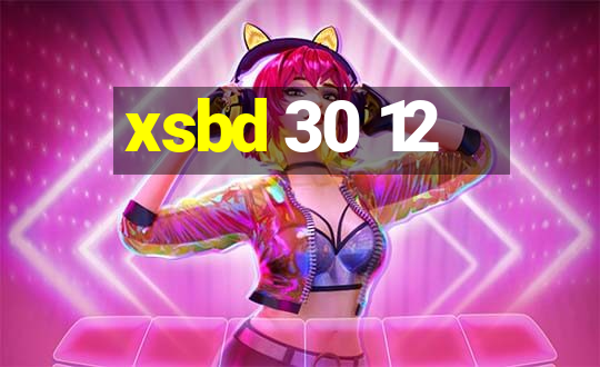 xsbd 30 12