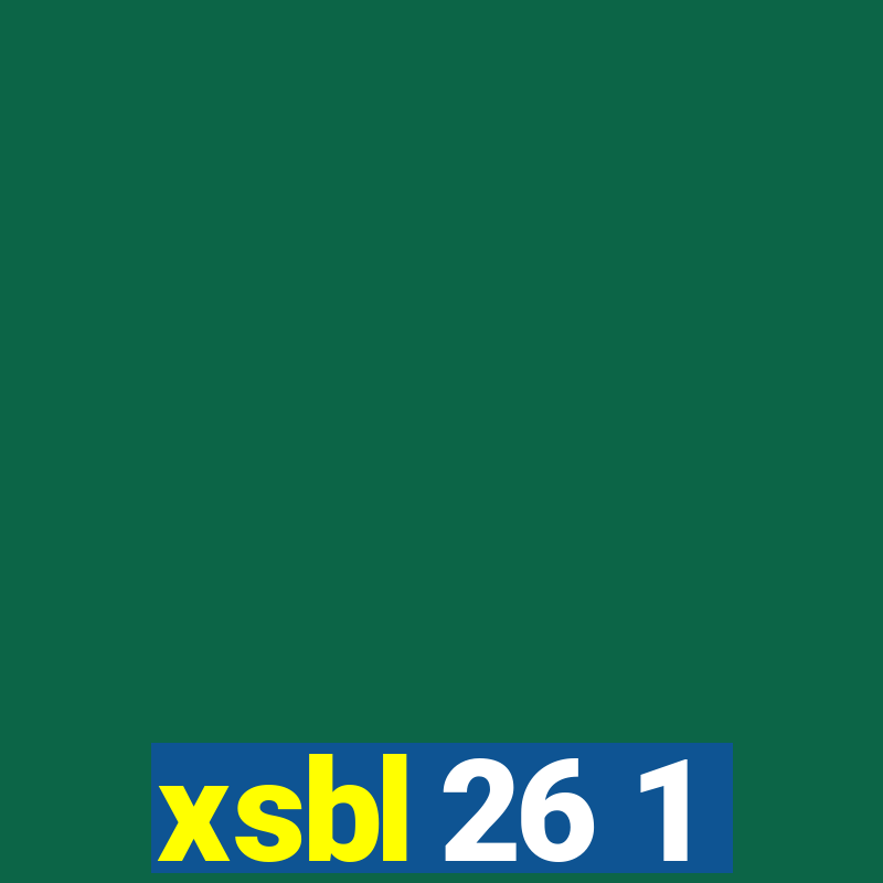 xsbl 26 1