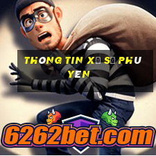 Thông tin xổ số phú yên