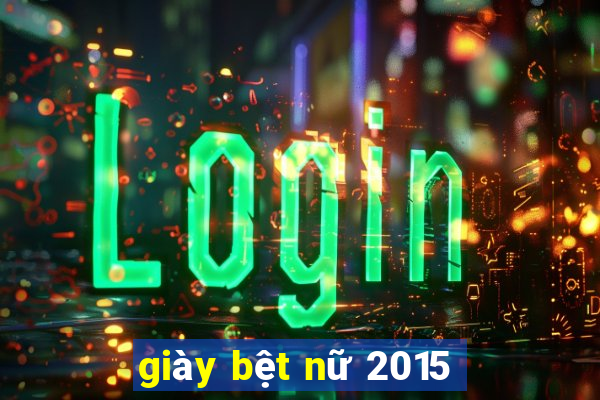 giày bệt nữ 2015