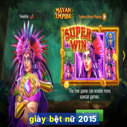 giày bệt nữ 2015