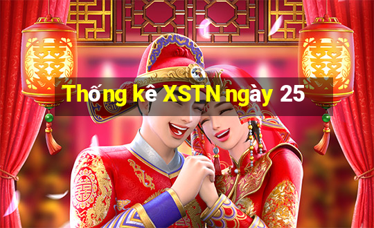 Thống kê XSTN ngày 25