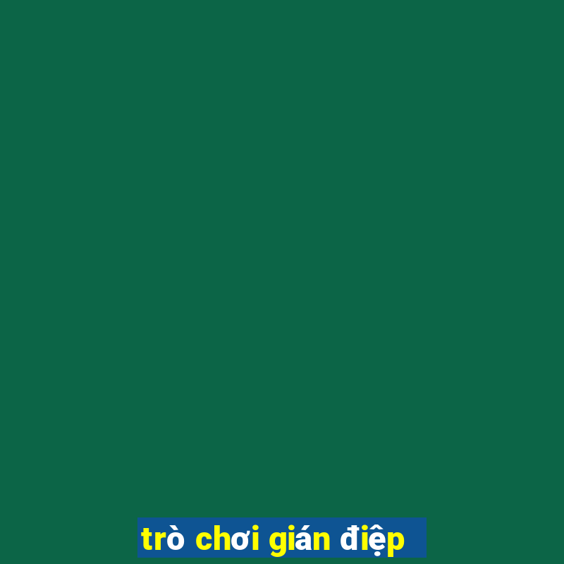 trò chơi gián điệp