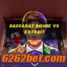 baccarat rouge vs extrait