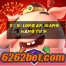 xổ số long an giang hàng tuần