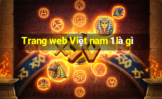 Trang web Việt nam 1 là gì