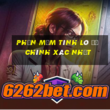 phần mềm tính lô đề chính xác nhất