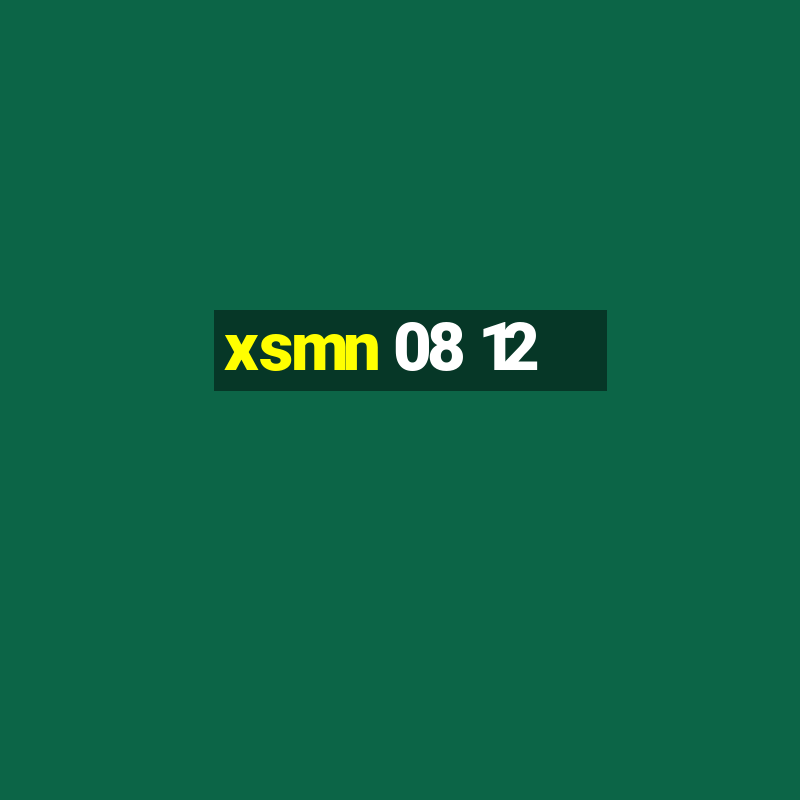 xsmn 08 12