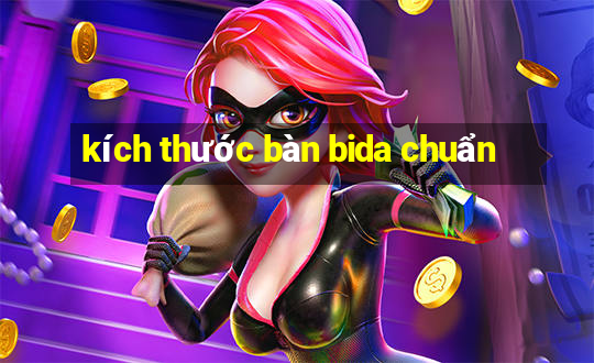 kích thước bàn bida chuẩn