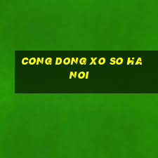 cong dong xo so ha noi