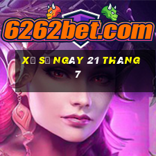 xổ số ngày 21 tháng 7