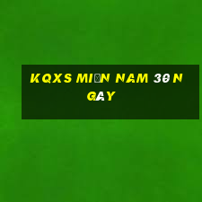 kqxs miền nam 30 ngày