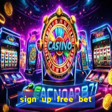 sign up free bet horse racing