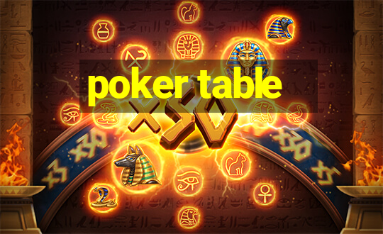 poker table