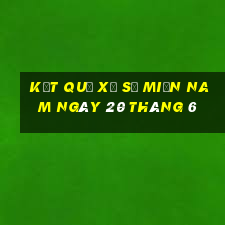 kết quả xổ số miền nam ngày 20 tháng 6