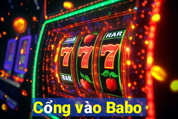 Cổng vào Babo