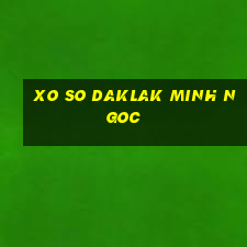 xo so daklak minh ngoc