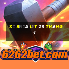 xổ số đà lạt 29 tháng 1