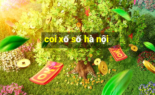 coi xổ số hà nội