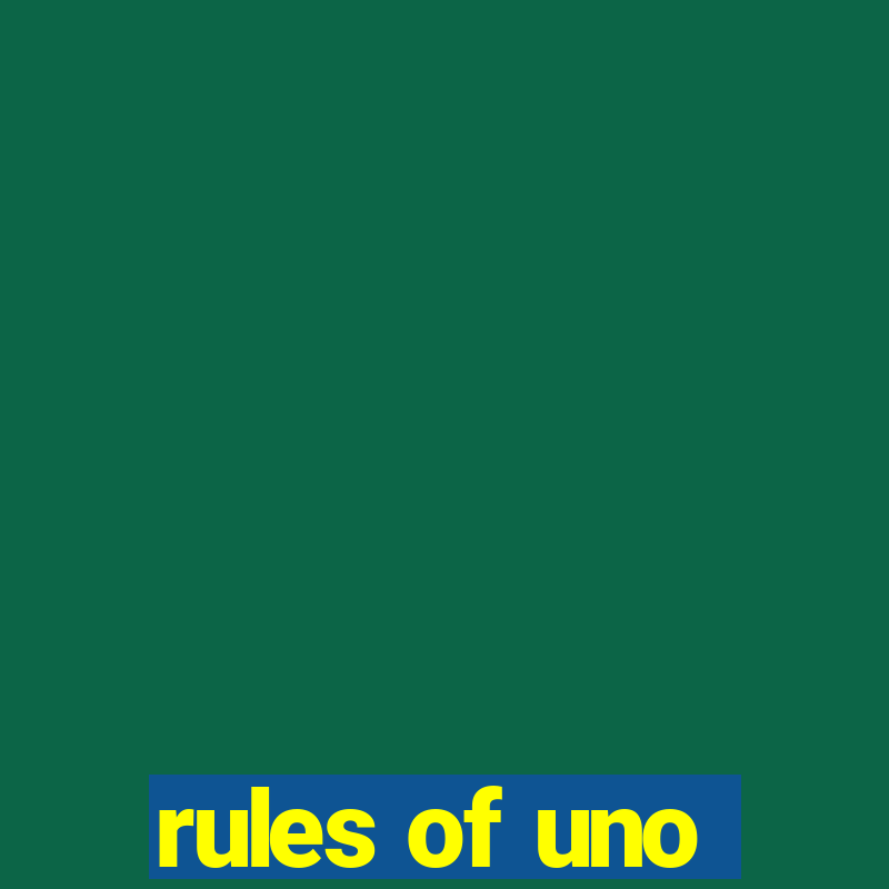 rules of uno