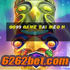 Go99 Game Bài Mèo Nổ