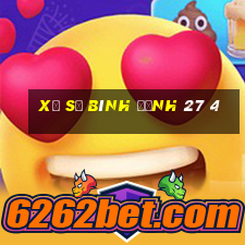 xổ số bình định 27 4