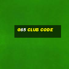 g65 club code