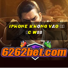 iphone không vào được w88