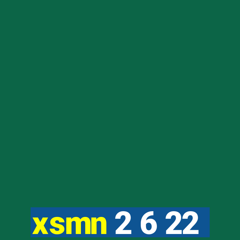 xsmn 2 6 22