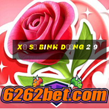 xổ số bình dương 2 9