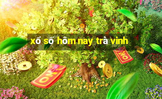 xổ số hôm nay trà vinh