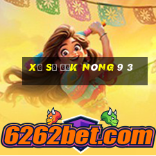 xổ số đắk nông 9 3