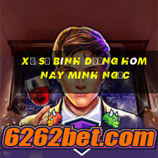 xổ số bình dương hôm nay minh ngọc