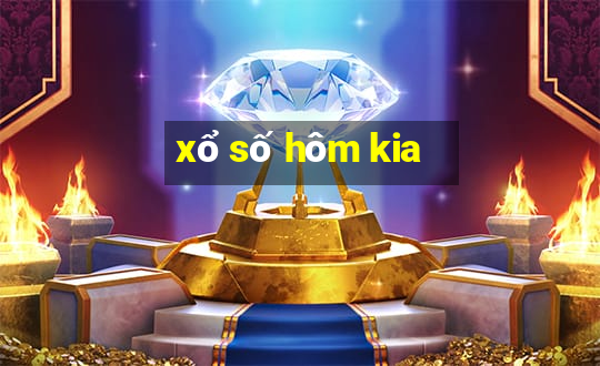 xổ số hôm kia