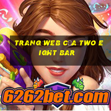 Trang web của Two Eight Bar