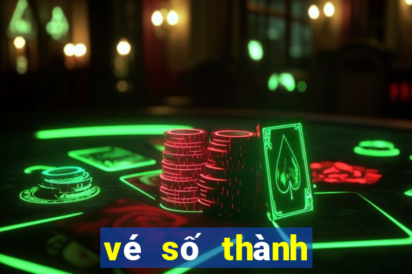 vé số thành phố hồ chí minh thứ bảy