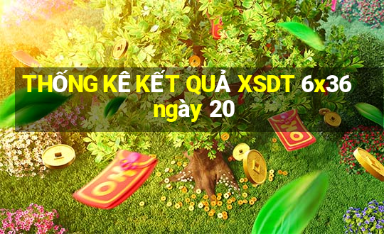 THỐNG KÊ KẾT QUẢ XSDT 6x36 ngày 20